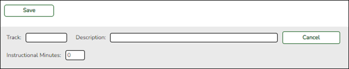 ADSY Attendance ADSY Options ADD track 