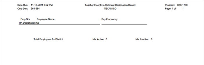 Create Personnel Report with Classroom Roster elements highlighted