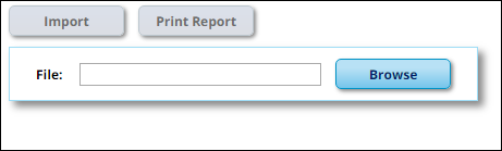 Import External File utility page