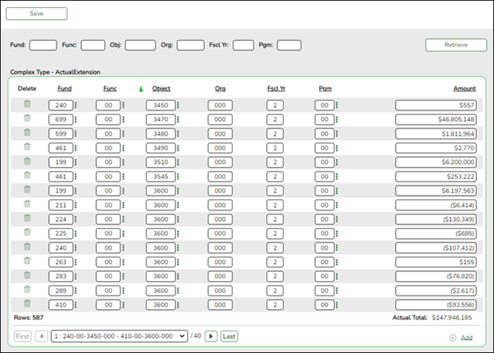 Correct or Update Frozen Data for Finance Actual