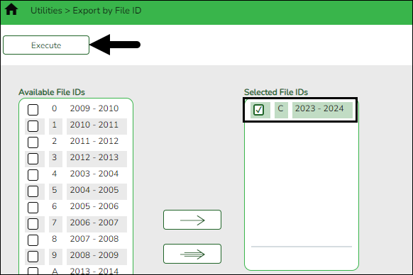 Export by File ID