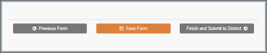 Buttons at the bottom of the Registration page