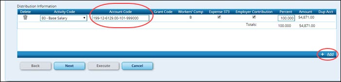 Distributions Section