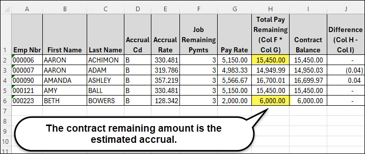 Excel File Maintenance Example