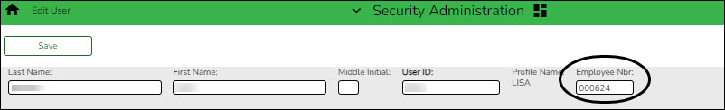 EP Security Profile