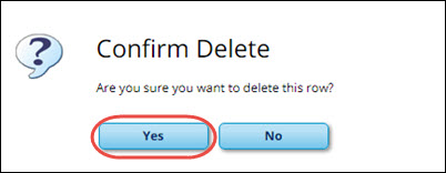 Confirm Process Message