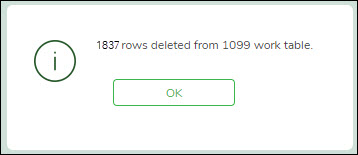 Process Completed Message