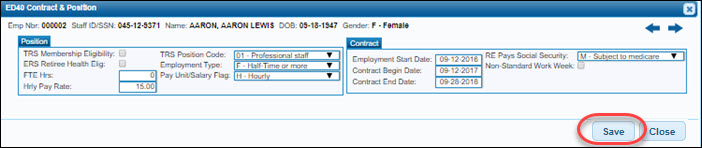 Edit An Existing Record