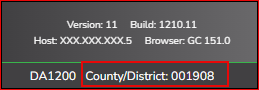 County/District Number