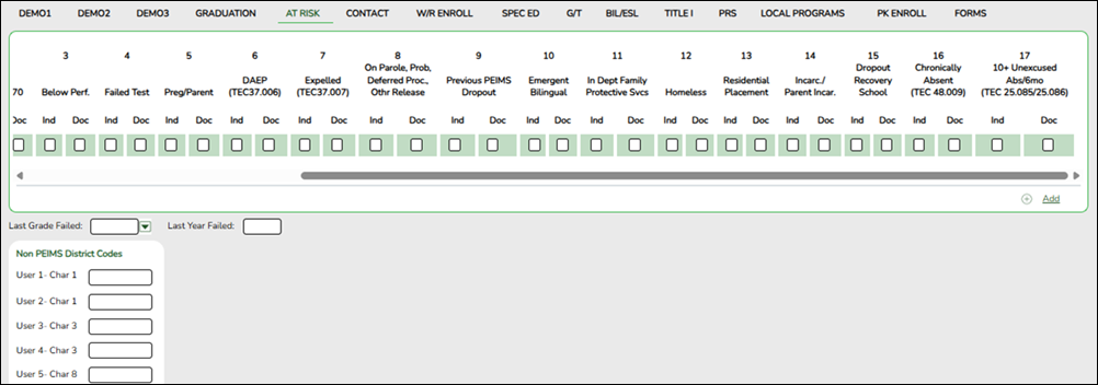Registration At Risk page part 2