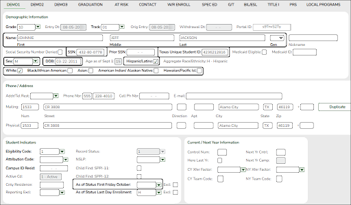  Demo1 Screen