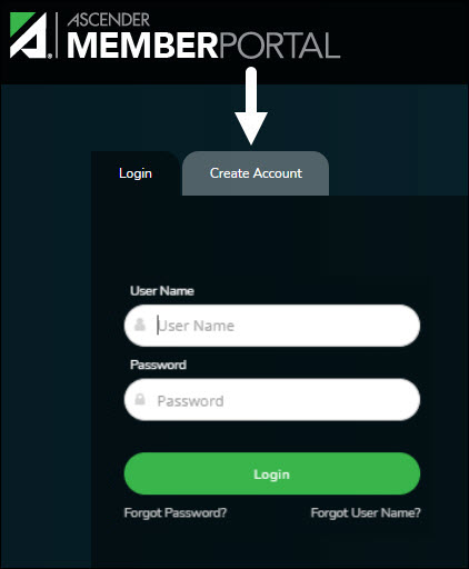 MemberPortal Login Page