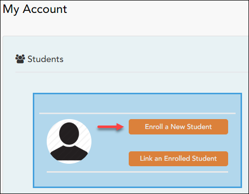 Enroll a New Student button