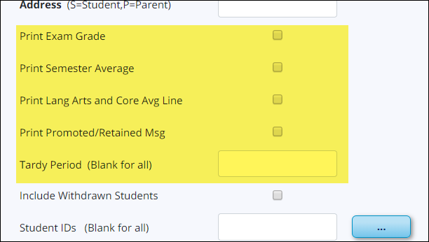 Elementary fields highlighted