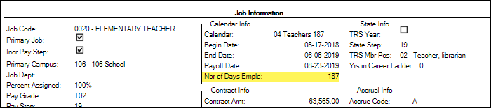 HRS1250 - Employee Data Listing report - page 2